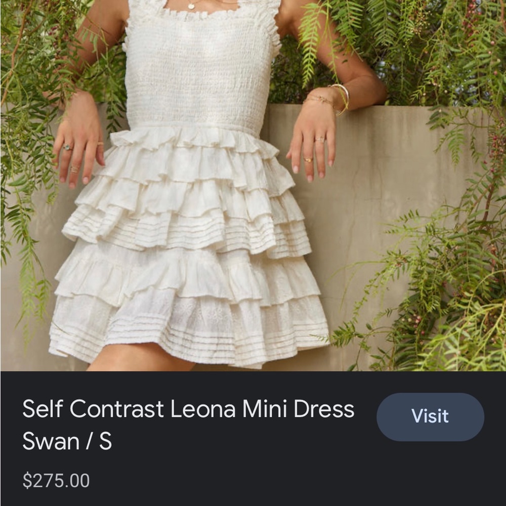 Cute white dress